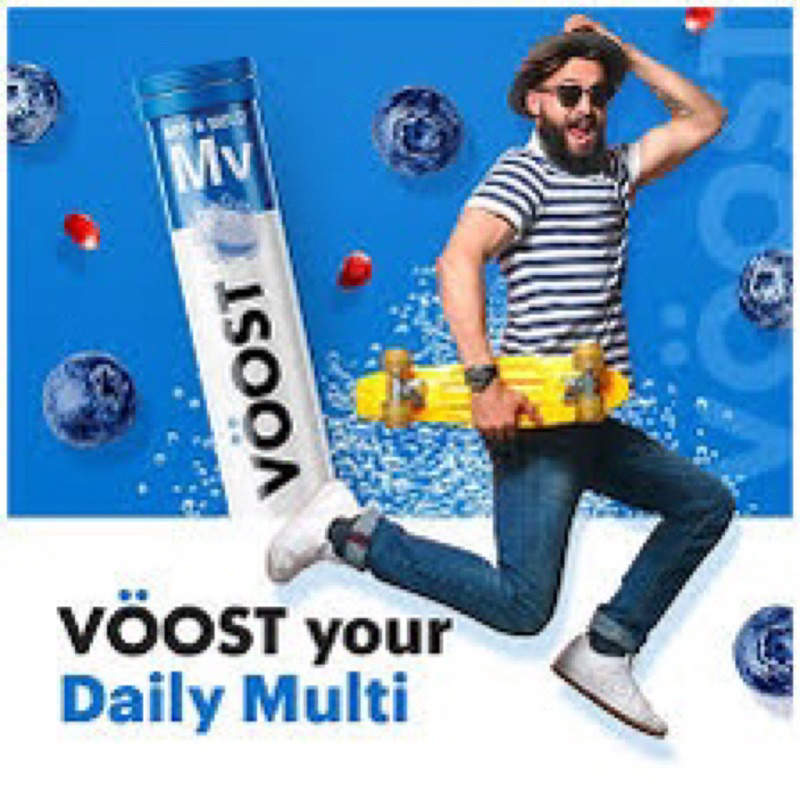 Viên sủi bổ dung vitamin tổng hợp dành cho nam giới với các Vitamin + Khoáng chất Thiết yếu, Viên sủi (20 viên)