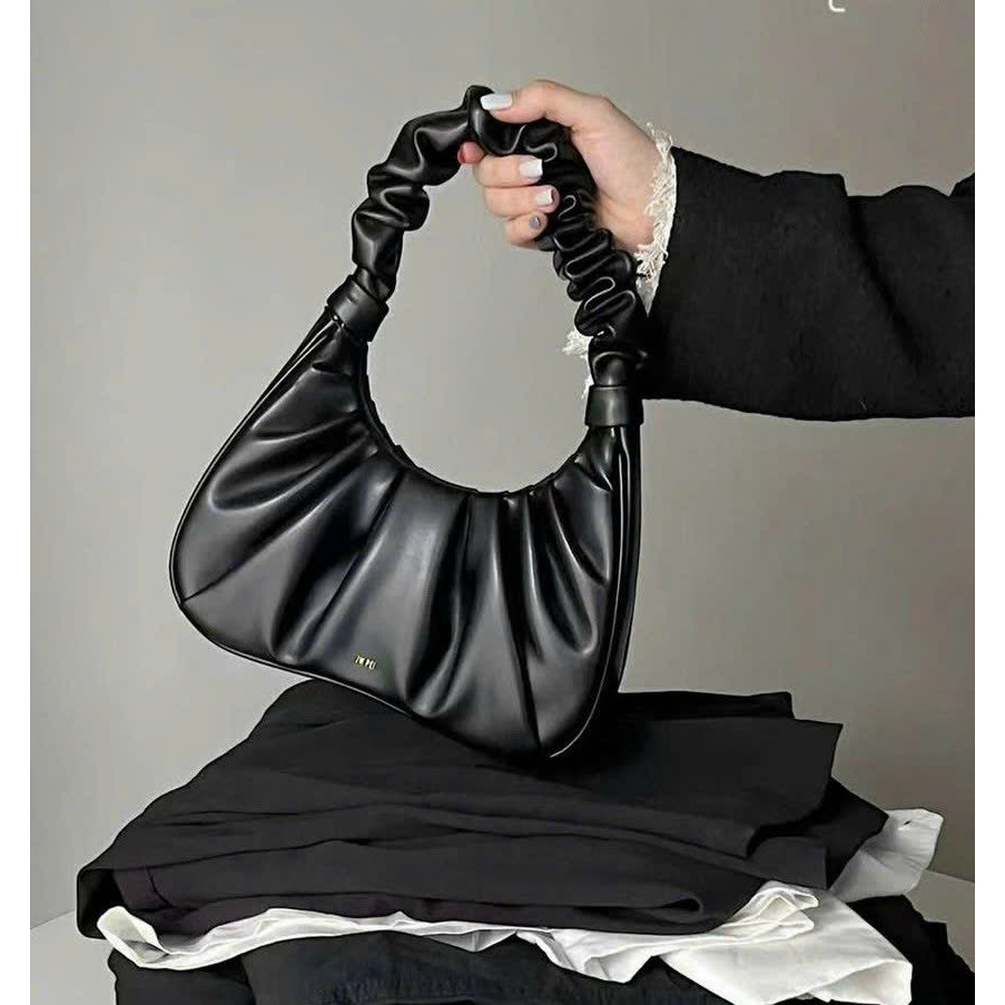 Túi Kẹp Nách JW PEI Gabbi Ruched Hobo Handbag Bản Vip Size 25 Full Box