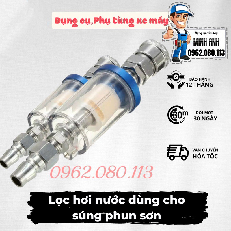 Lọc hơi nước dùng cho súng phun sơn |Dụng cụ sửa xe máy