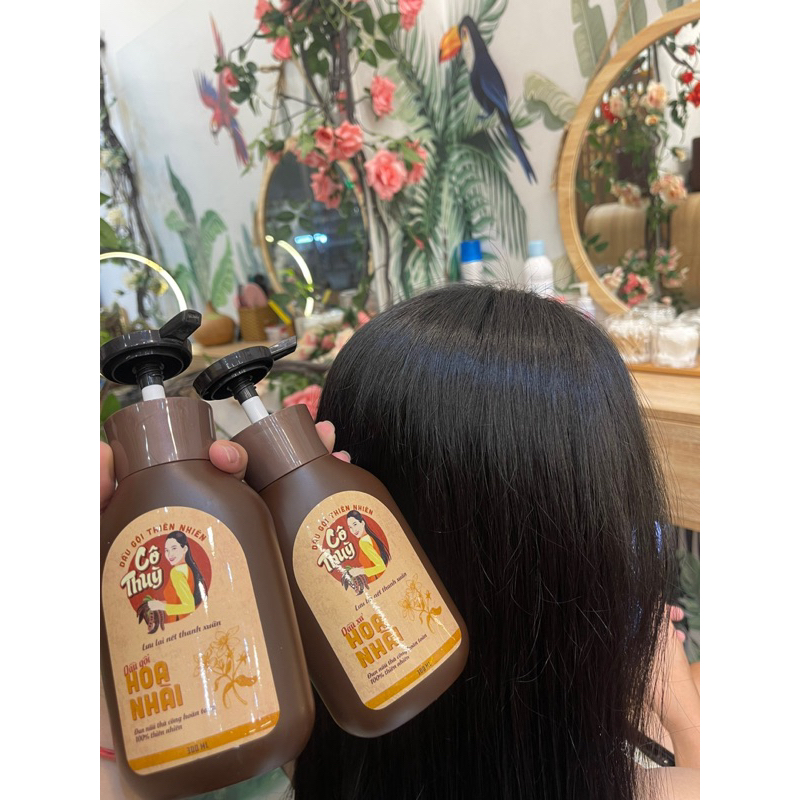 Dầu Xả Hoa Nhài 300ml Chiết Xuất Tự Nhiên Mùi Thơm Quyến Rũ - Dầu Gội Thiên Nhiên Cô Thùy