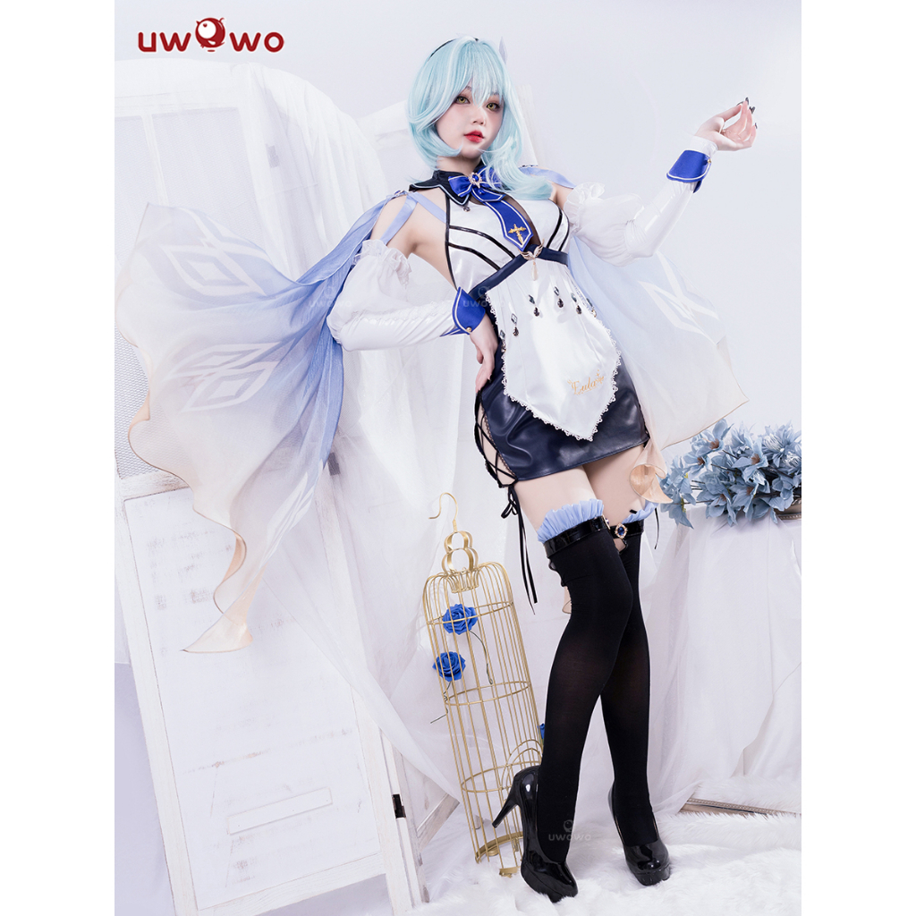 Trang phục COSPLAY Eula ver Maid trong Genshin Impact
