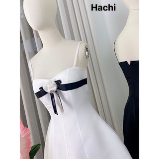 Váy 2 dây cup phối hoa ngực