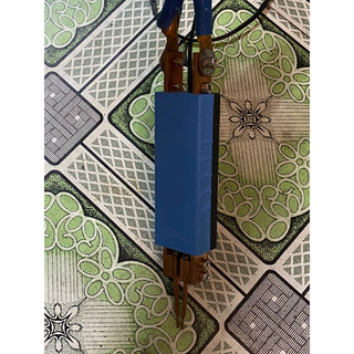 Tay hàn cell pin có kim hàn và dây đồng M35 bấm sẵn đầu cos
