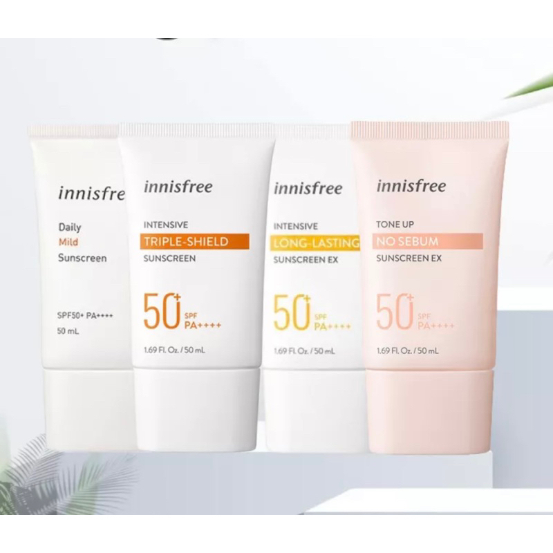 KEM CHỐNG NẮNG INNISFREE DAILY UV PROTECTION CREAM NO SEBUM SPF35 PA+++ 50ML