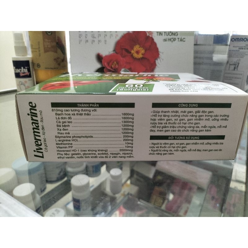 Livermarine giúp thanh nhiệt, mát gan, thải độc gan