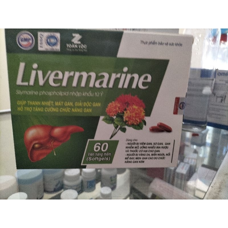 Livermarine giúp thanh nhiệt, mát gan, thải độc gan