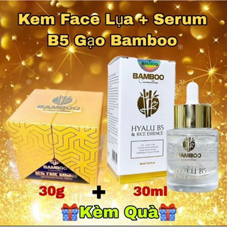 💥Combo kem Face Lụa và serum B5 Gạo bamboo