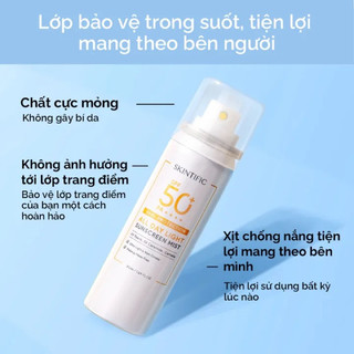 xịt chống nắng 150 pass 80