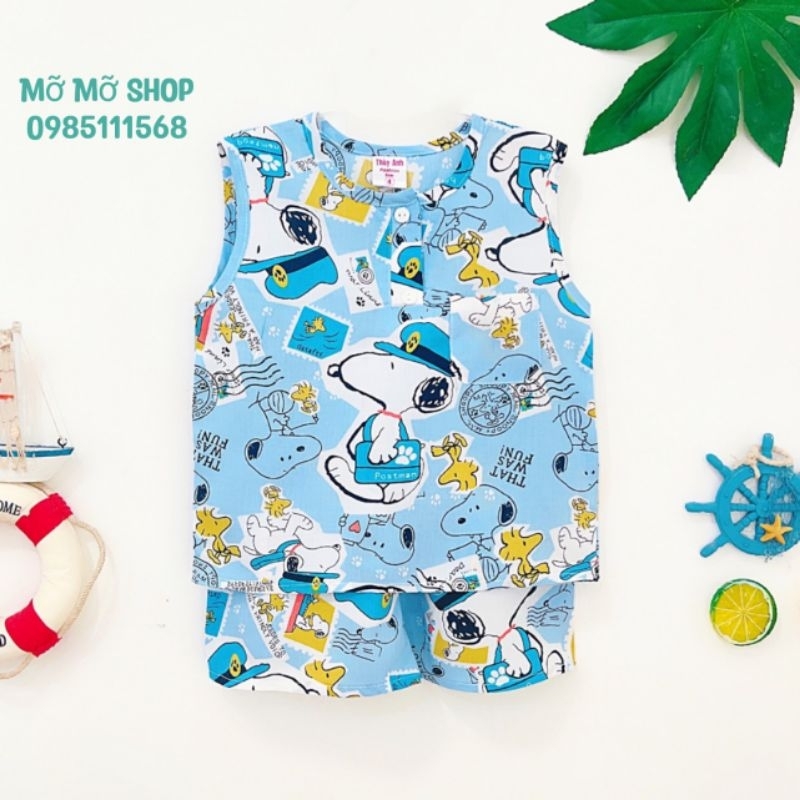 BỘ TOLE SÁT NÁCH QUẦN ĐÙI BÉ TRAI từ 9 - 16kg Link 1 (được chọn mẫu)