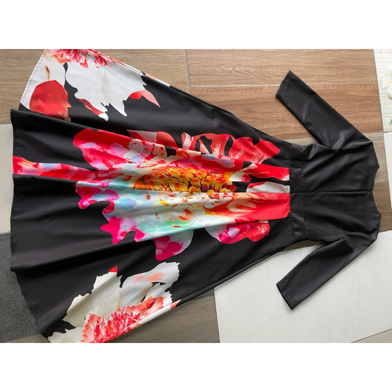 Đầm Ted baker xinh đẹp in hoa nổi bật