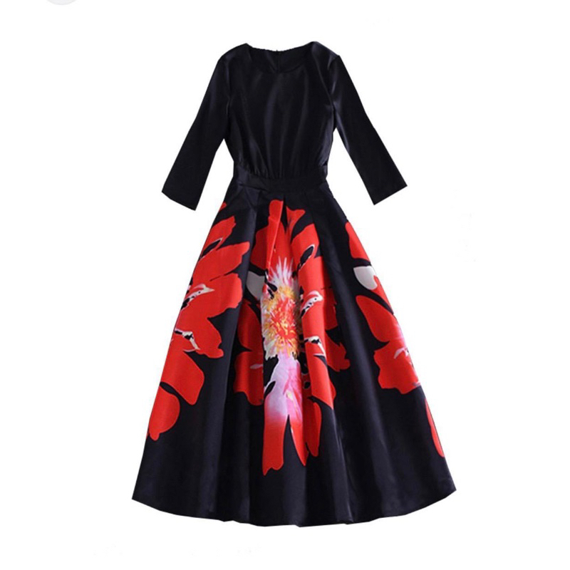 Đầm Ted baker xinh đẹp in hoa nổi bật