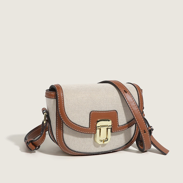 Túi xách nữ đeo chéo đeo vai Ceelyn phối màu vintage phong cách Hàn Quốc xu hướng 2023 size 18 DT106