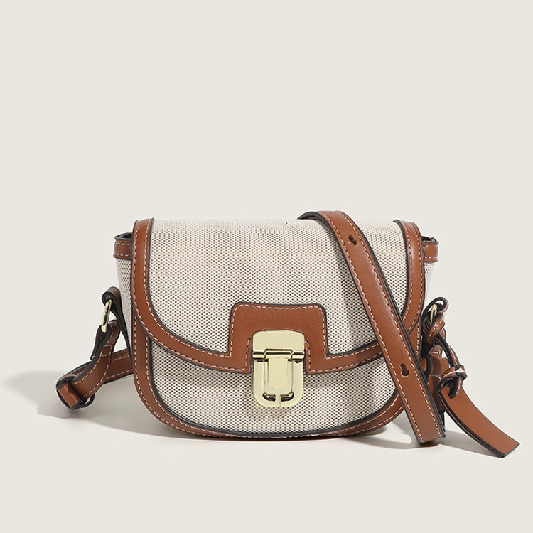 Túi xách nữ đeo chéo đeo vai Ceelyn phối màu vintage phong cách Hàn Quốc xu hướng 2023 size 18 DT106