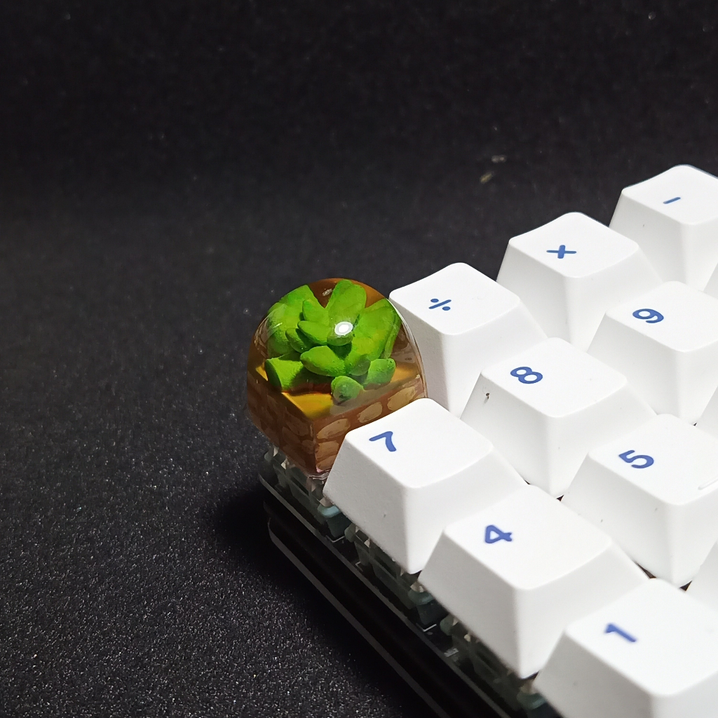 Mua Keycap Sen Đá DOM Doodle Caps Handmade Keycap Artisan Trang Trí Bàn ...