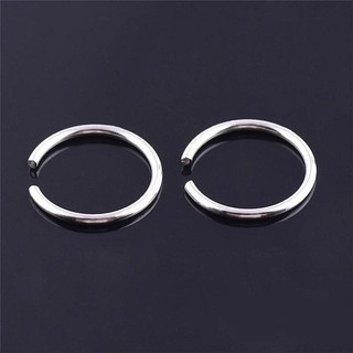 Khuyên tròn mỏng - khuyên thép y tế - khuyên mũi, tai, môi,... - sale - khuyên mũi tròn - khuyên tròn