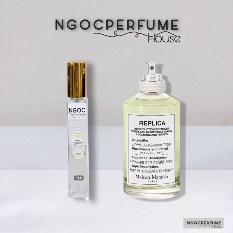 [ Vial Dùng Thử 10Ml Chai Thủy Tinh Xịt ] Nước Hoa Nam / Nữ Chính Hãng ??????? Under The Lemon Trees Edt