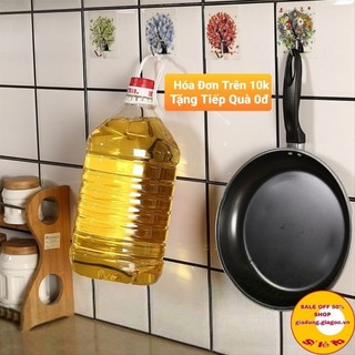Combo 10 móc dán tường siêu dính chịu lực tốt in hình 3d hịn - móc dán tường chịu lực treo quần áo, đồ dùng
