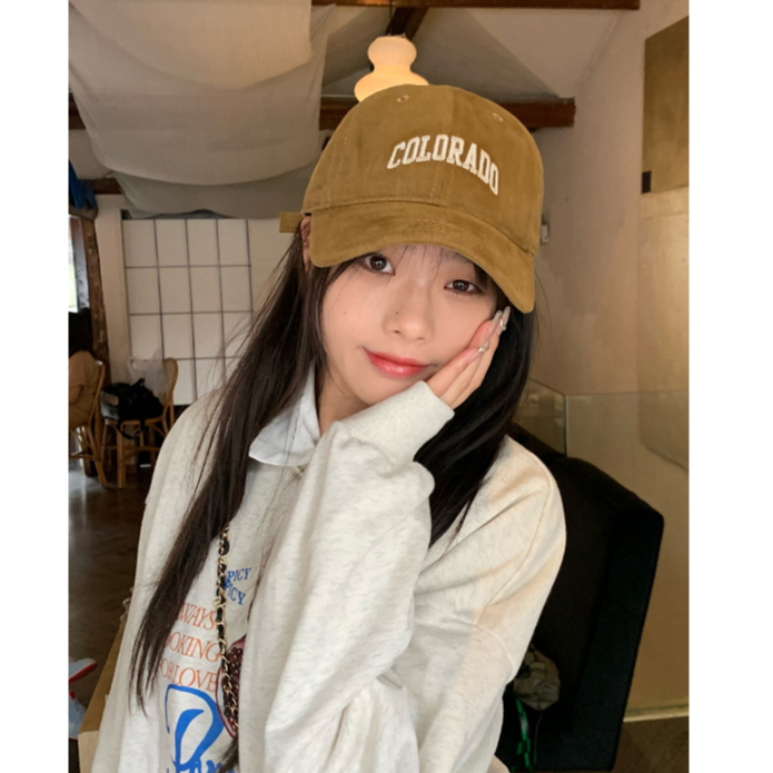 Nón thêu chữ Colorado mũ lưỡi trai unisex trẻ trung hiphop nhiều màu hottrend phong cách Hàn Quốc đẹp rẻ