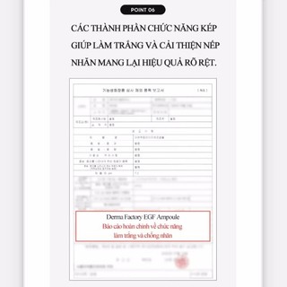 Huyết thanh EGF Ampoule 10ml