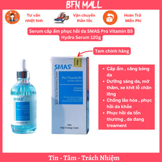 Serum cấp ẩm phục hồi da smas pro vitamin b5 hydra serum 120g