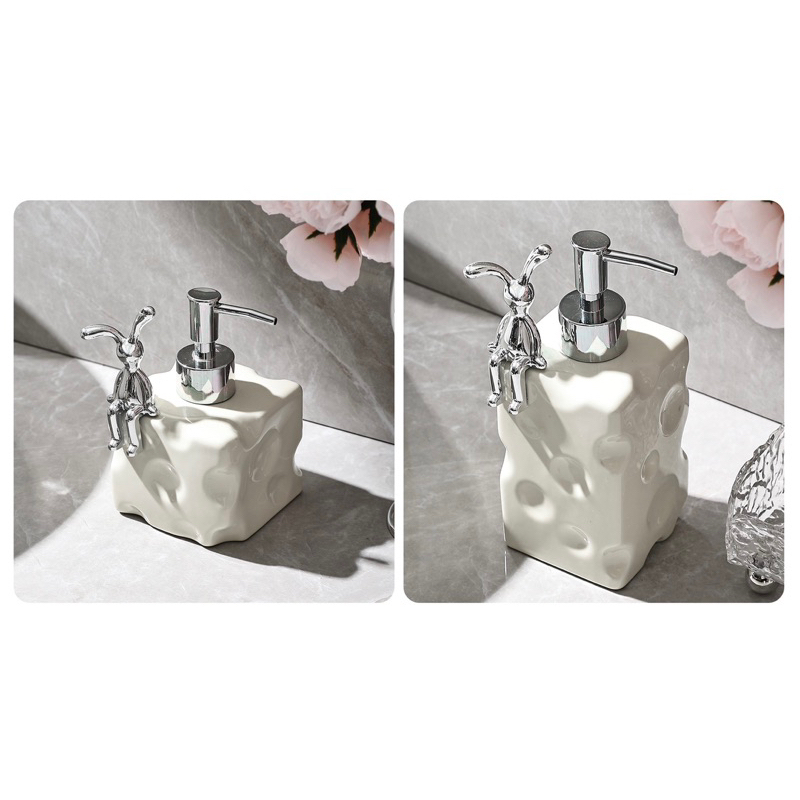 Bình Đựng Xà Phòng Dạng Sứ Decor Cao Cấp