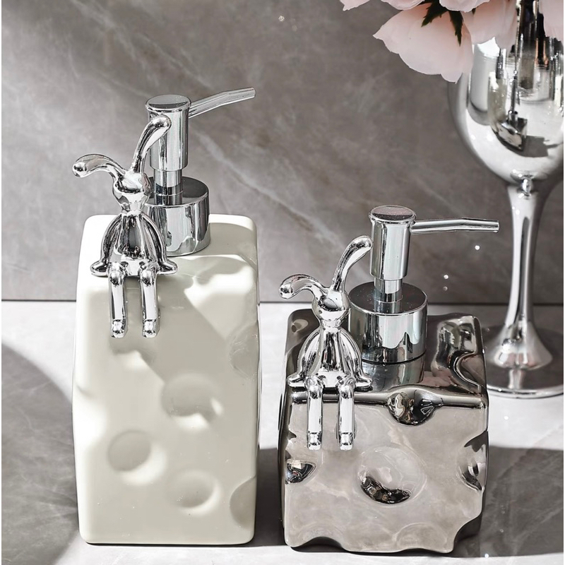 Bình Đựng Xà Phòng Dạng Sứ Decor Cao Cấp