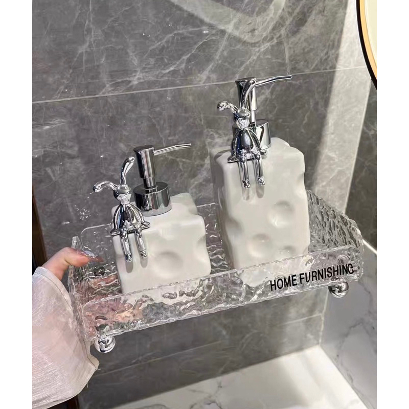 Bình Đựng Xà Phòng Dạng Sứ Decor Cao Cấp