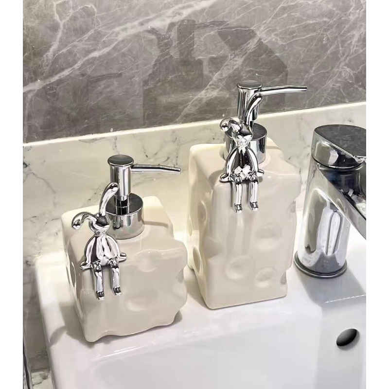 Bình Đựng Xà Phòng Dạng Sứ Decor Cao Cấp