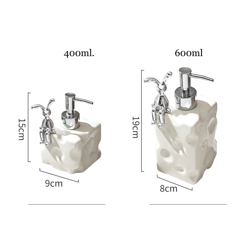 Bình Đựng Xà Phòng Dạng Sứ Decor Cao Cấp