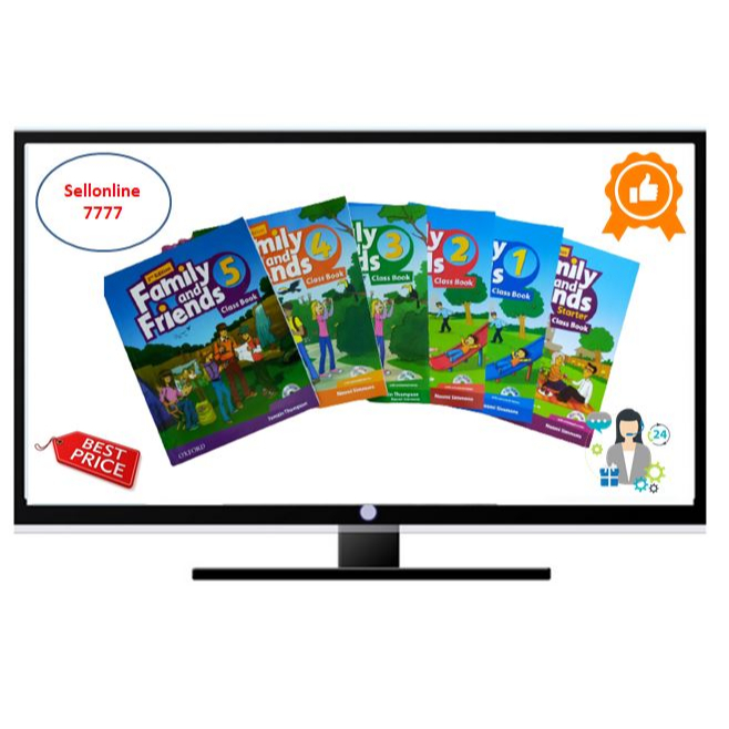 Bản đẹp Family and Friends 2nd từ Starter - 6 ( chọn 1 tùy ý từ level starter 2nd - level 6 2nd )