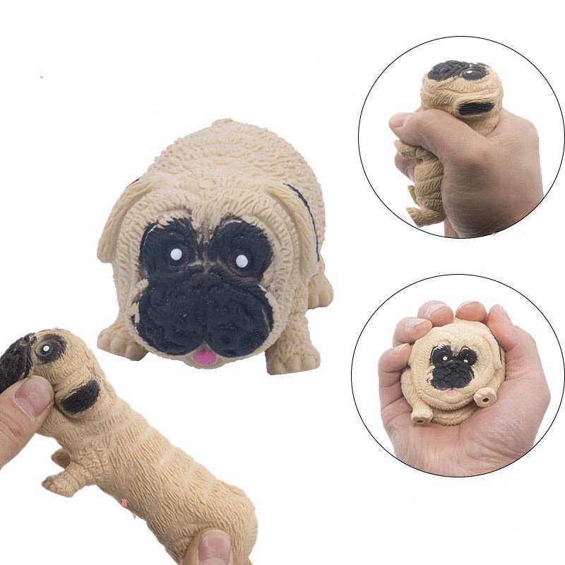 Thú Dẻo Chó Pug Mặt Xệ , Giúp Giảm Căng Thẳng , Xã tress Sau Những Giờ Làm Việc