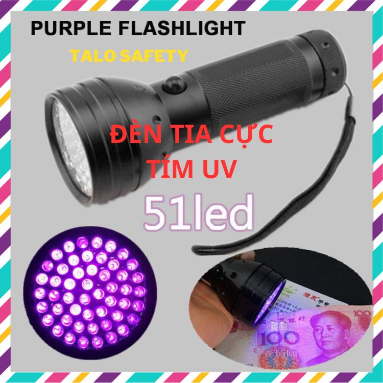 Đèn pin tia cực tím led UV