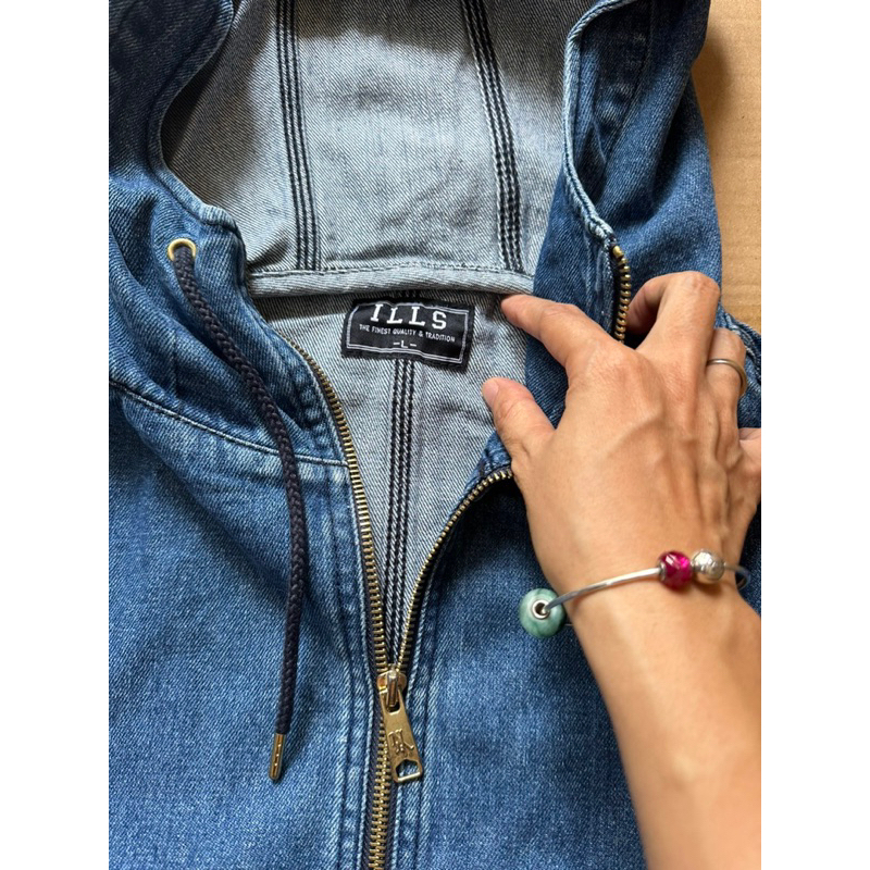 Áo khoác jean jean thuần mềm nam/nữ xuất Nhật.