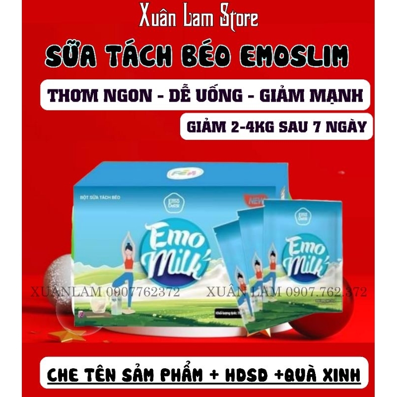 [Có quà tặng-Che tên sản phẩm]] Em0 Detox - Nước Hoa Quả Hỗ Trợ Giảm Cân 8 Vị Dễ Uống