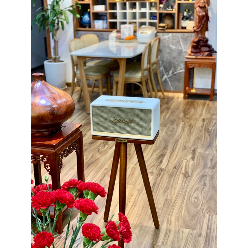 Chân đế loa Marahall stanmore 2-3 gỗ