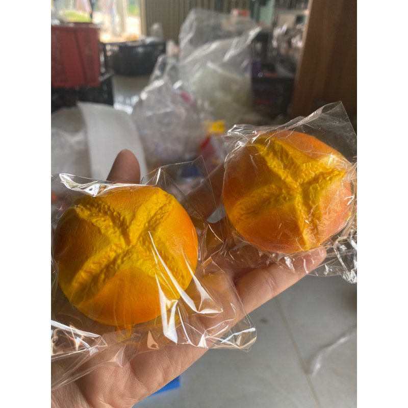 Squishy bánh mì bơ tỏi chất nhật chậm tăng