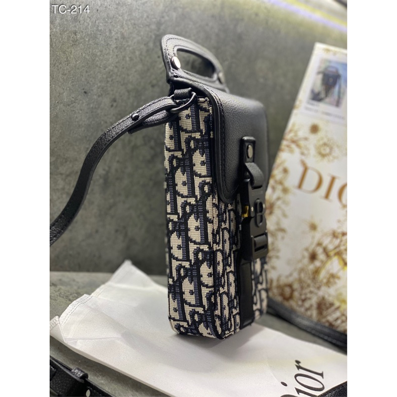 Túi Đeo chéo CD có hộp kèm cao cấp vải dệt tỷ mỉ siêu nét