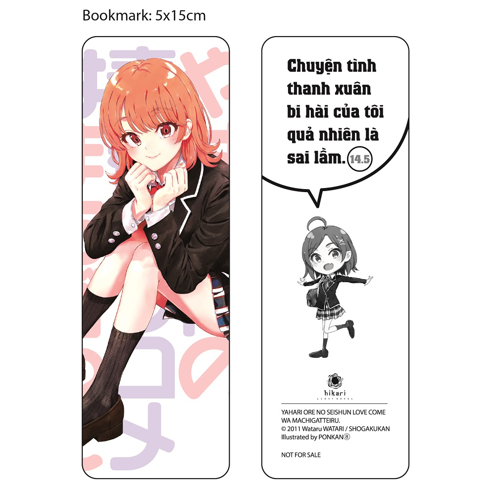 Sách - Chuyện tình thanh xuân bi hài 14.5 Tặng Kèm Bookmark