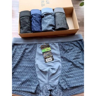 Combo 10 quần Sịp đùi nam thông hơi ,10 sịp chéo thông hơi lỗ to như hình, chất siêu mát
