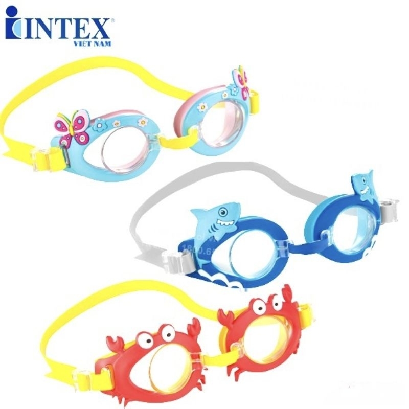 (Ảnh thật) Kính bơi trẻ em cao cấp Intex 55610 Fun