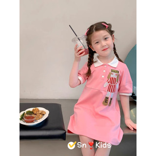 Váy polo bé gái cổ bẻ đuôi cá cho bé từ 8-20kg