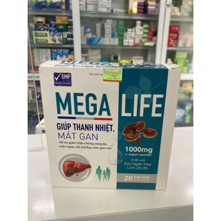 Mega life giúp thanh nhiệt mát gan