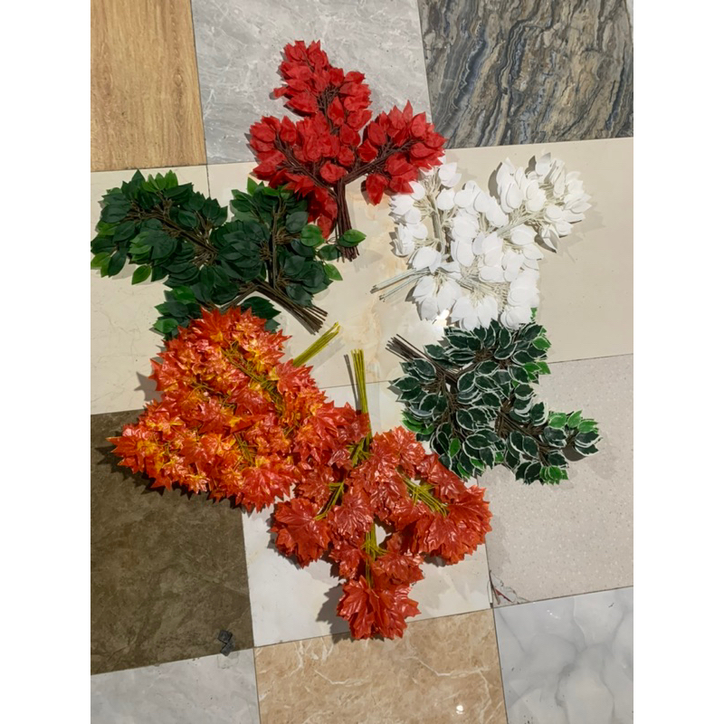 Combo 12 cành Lá Phong đỏ 🍁