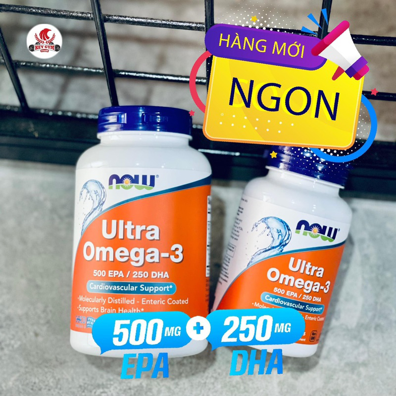 Now Ultra Omega 3, 90 - 180 Viên