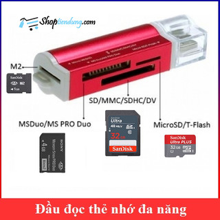 Đầu đọc thẻ đa năng SDHC/ microSD / Memory Stick Pro Duo