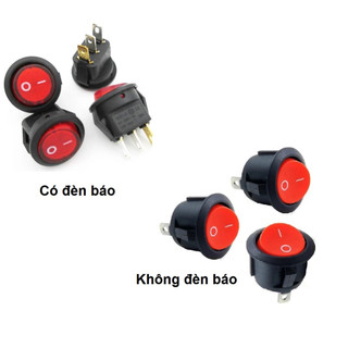 Công tắc bập bênh tròn 21mm kcd1