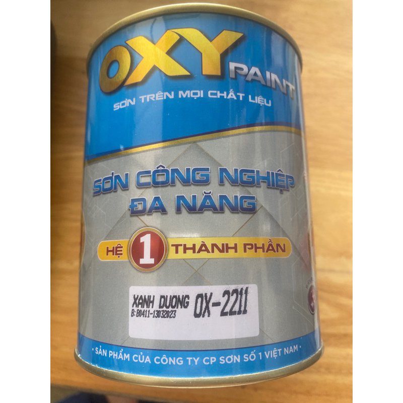 Sơn công nghiệp sơn lên mọi bề mặt kính, inox... lon 1kg
