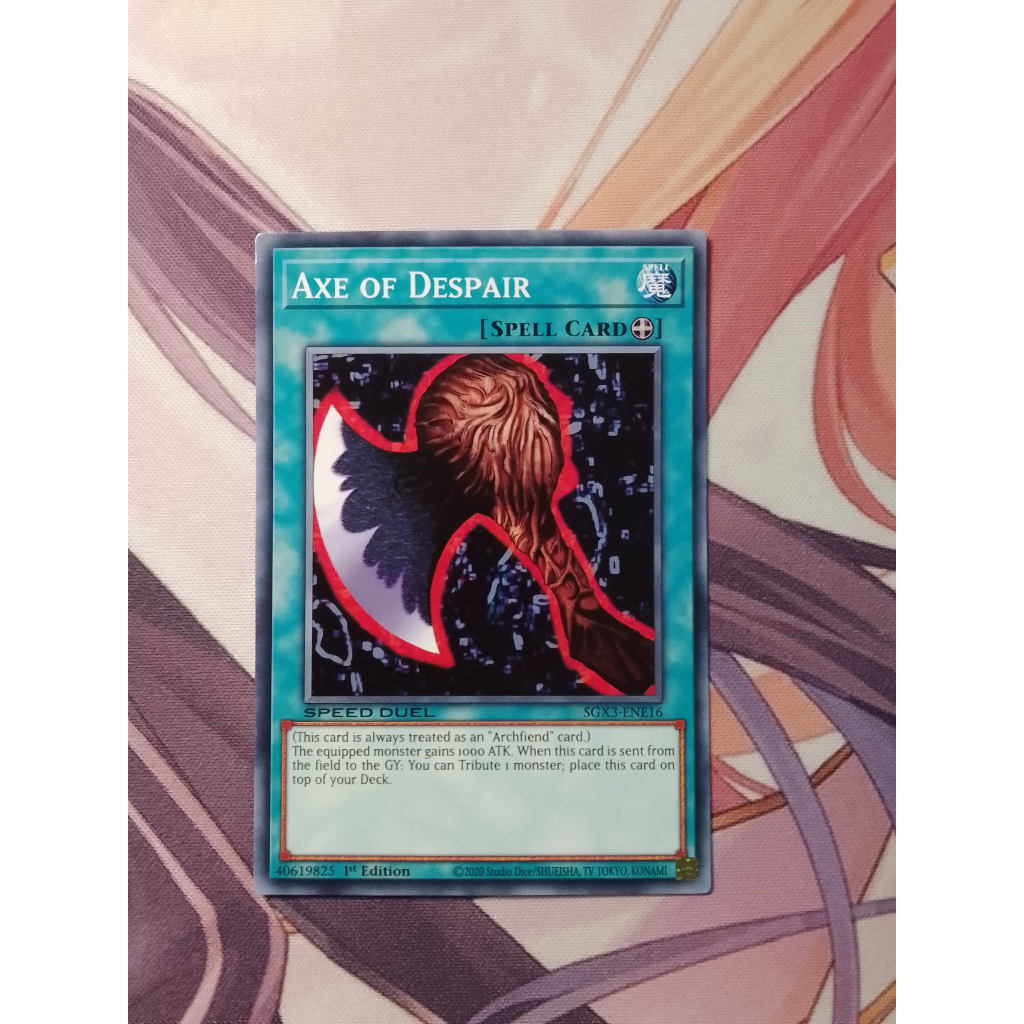 Thẻ Bài Yugioh: Axe Of Despair SGX3-ENE16