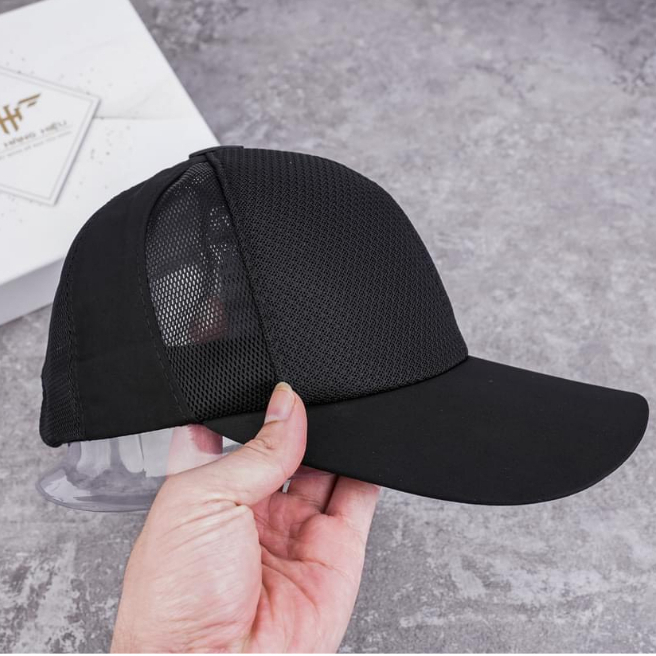 Nón Sơn chính hãng dành cho nam chất liệu vải lưới cao cấp MC020  - Hùng Nón Hiệu