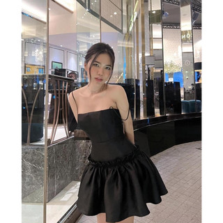 đầm midi 2s chit eo dáng chữ A